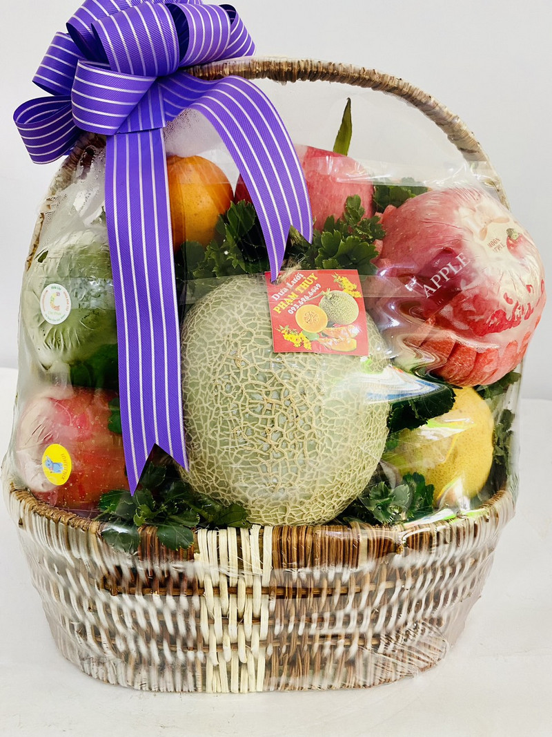 phụ kiện trang trí giỏ trái cây